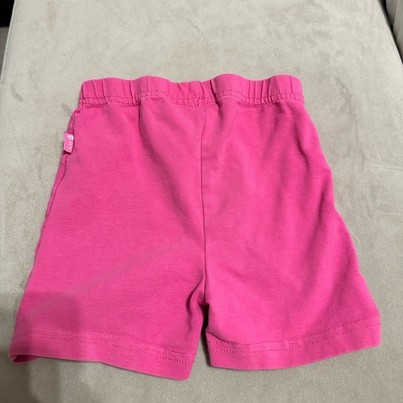 JoJo Maman Bebe girls pink cotton shorts - Picture 2 of 3